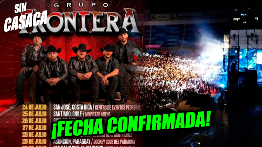 Confirmada la fecha del concierto de Grupo Frontera en El Salvador