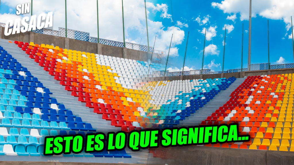 ¿Sabías que las coloridas butacas que tiene el Estadio “Mágico” González tienen…