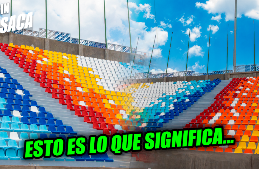 ¿Sabías que las coloridas butacas que tiene el Estadio “Mágico” González tienen un significado?