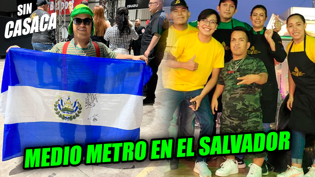 «Medio Metro» llegó a El Salvador y visitó el Centro Histórico de…