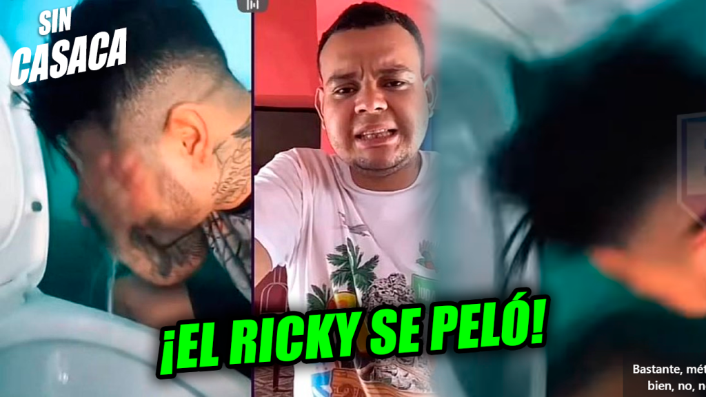 El Ricky mete la cabeza en el inodoro solo para conseguir donaciones…