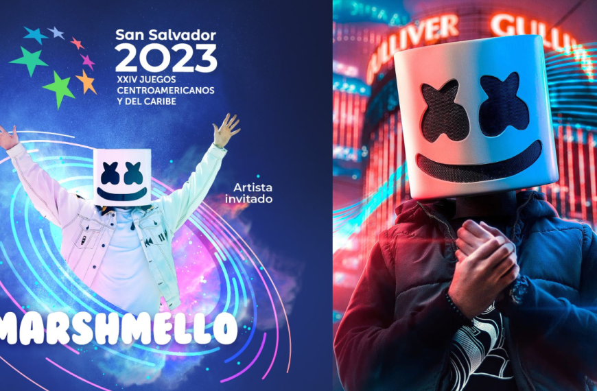 ¡CONFIRMADO! Marshmello será el artista invitado para los Juegos San Salvador 2023