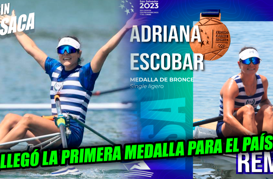 Adriana Escobar consigue la primera medalla para El Salvador en los Juegos Centroamericanos y del Caribe