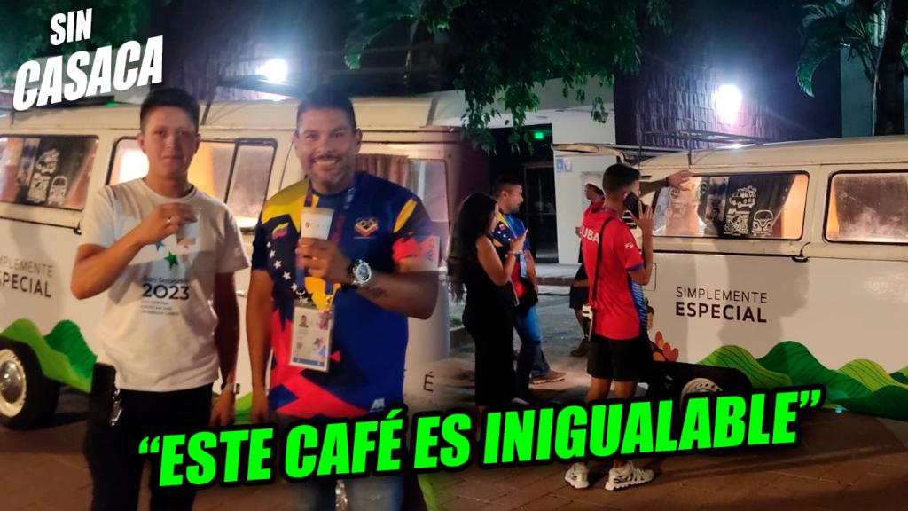 Atletas de diferentes delegaciones aseguran estar enamorados del café salvadoreño