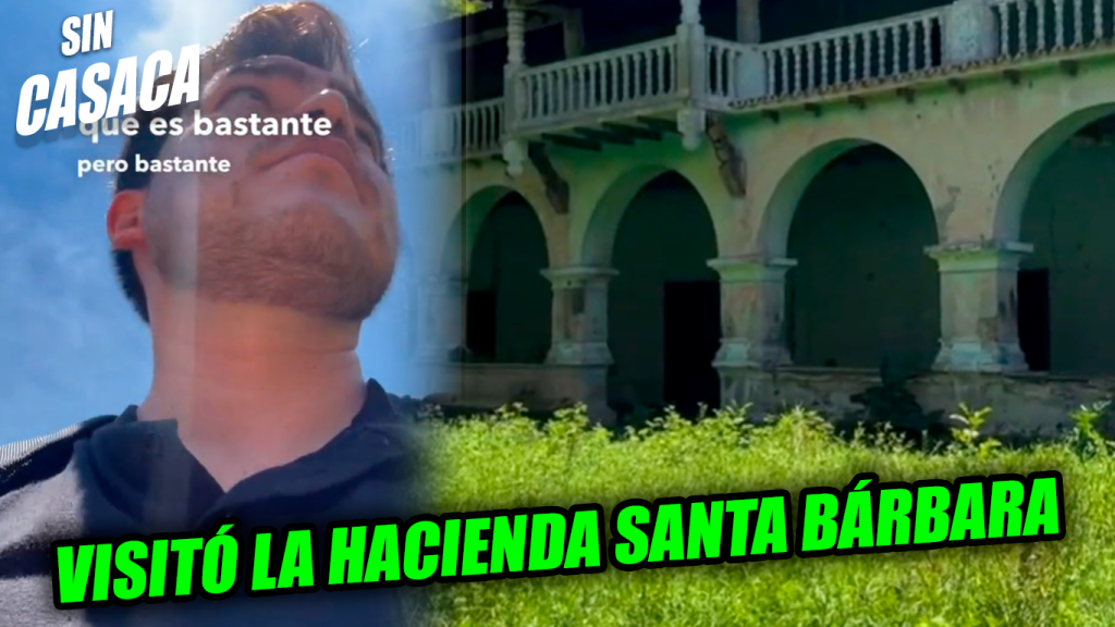 Usuario en Tiktok se vuelve viral tras explorar la tenebrosa hacienda Santa…