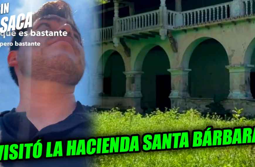 Usuario en Tiktok se vuelve viral tras explorar la tenebrosa hacienda Santa Barbara en Chalatenango