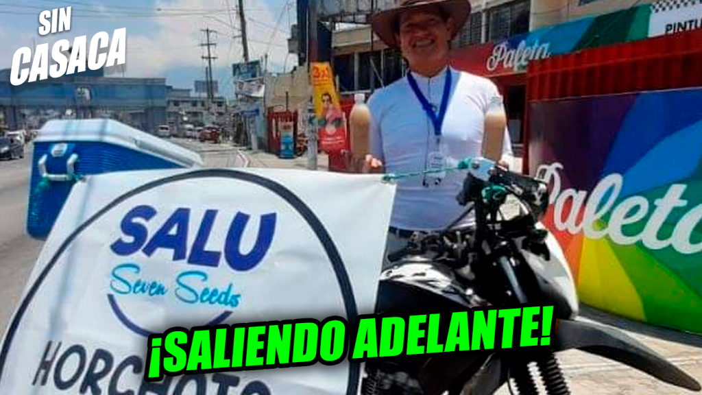 Este salvadoreño es la sensación en las calles de Guatemala al vender…