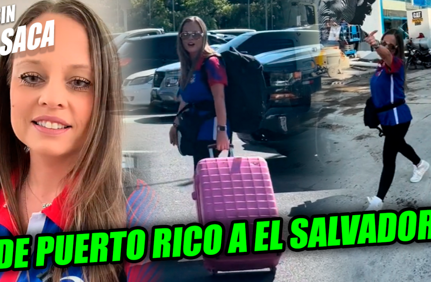 Puertorriqueña viajó hasta El Salvador para disfrutar de la inauguración de los Juegos San Salvador 2023