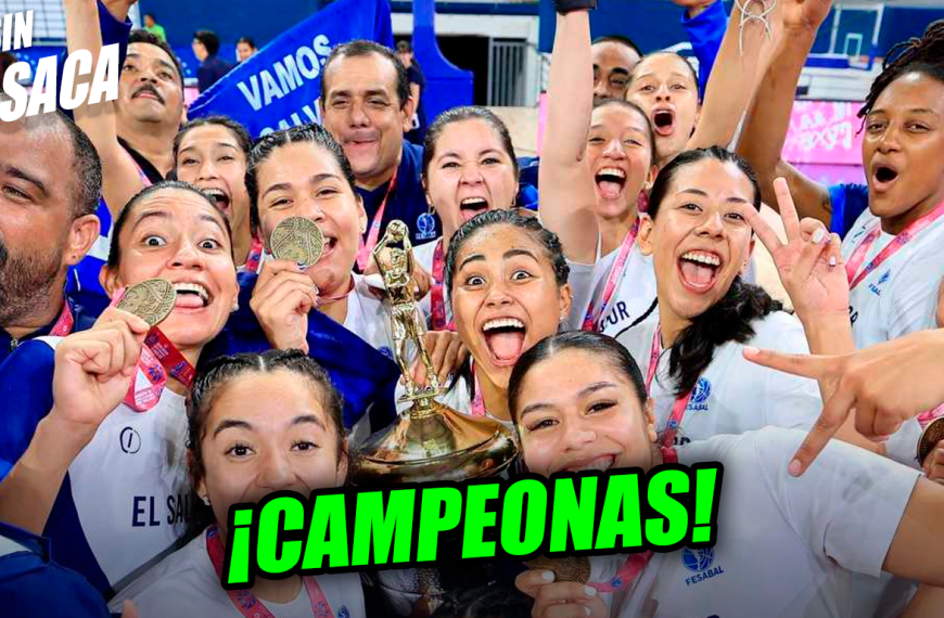 Selección femenina de El Salvador ganó medalla de oro en el Campeonato Centroamericano Femenino Mayor 2023