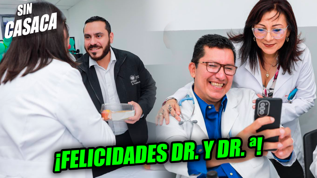 Entregan detalles a todos los profesionales de la salud en el Día…