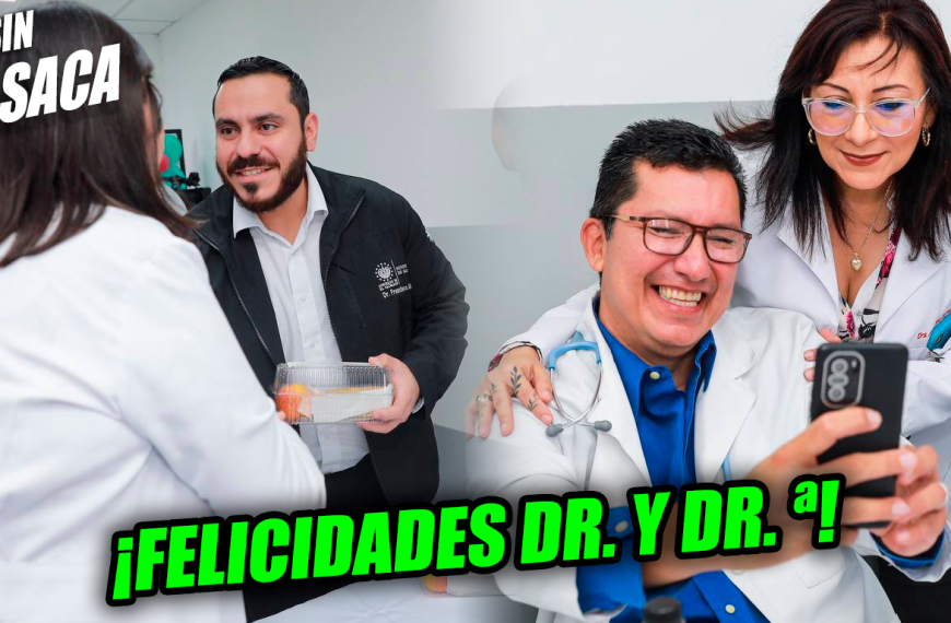 Entregan detalles a todos los profesionales de la salud en el Día del Médico