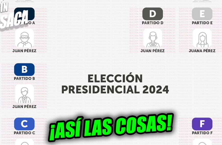 Papeleta de votación presidencial tendrá el nombre y rostro del candidato en las elecciones de 2024