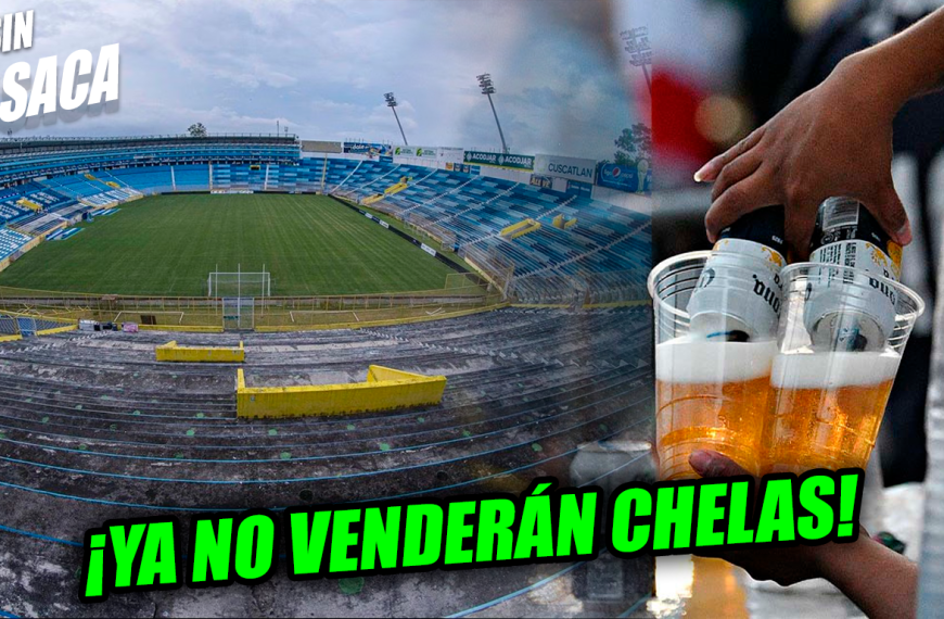 Queda totalmente prohibido el consumo de bebidas alcohólicas en los estadios de El Salvador