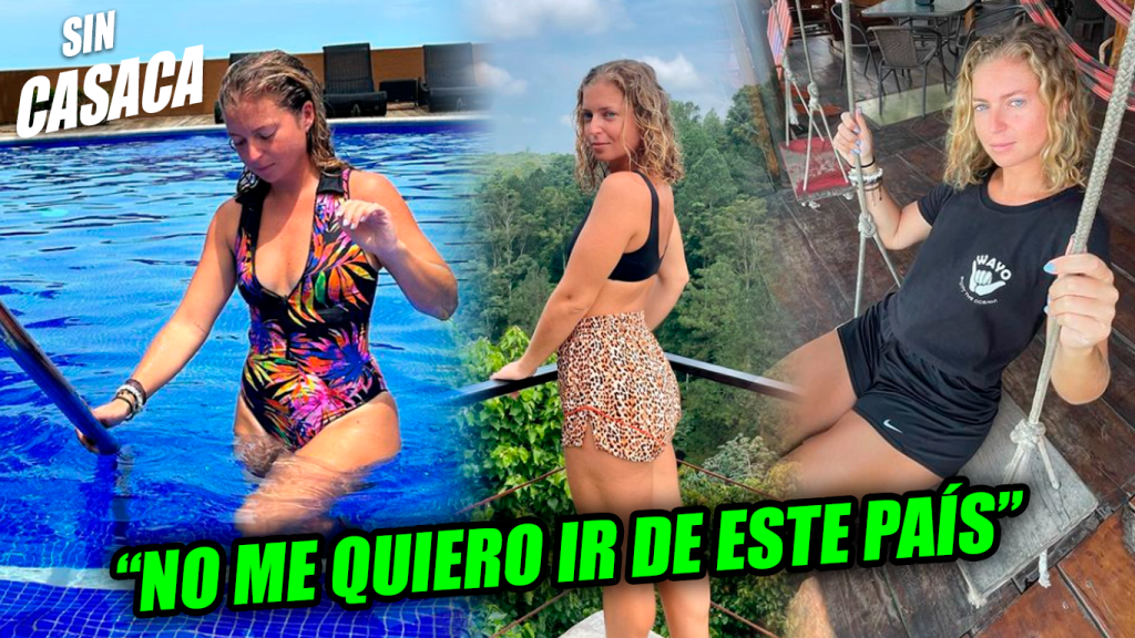 Turista francesa eligió las encantadoras playas de El Salvador para vivir unas…