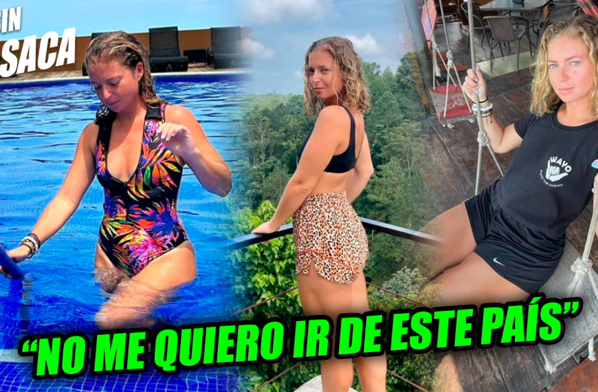 Turista francesa eligió las encantadoras playas de El Salvador para vivir unas merecidas vacaciones