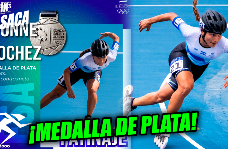 Ivonne Nóchez consigue la primera medalla de plata para El Salvador