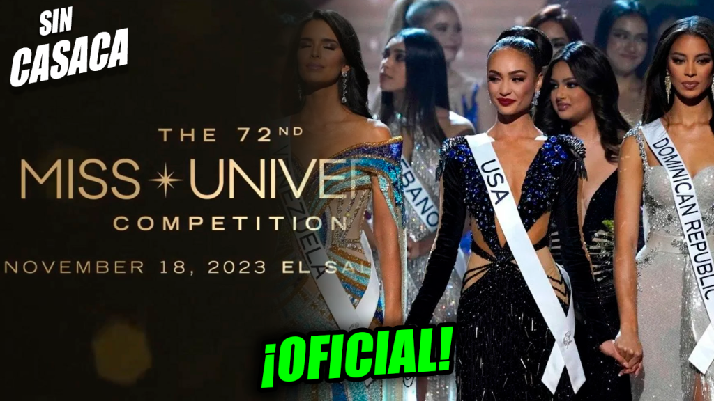 Ya está la fecha oficial para Miss Universo El Salvador 2023