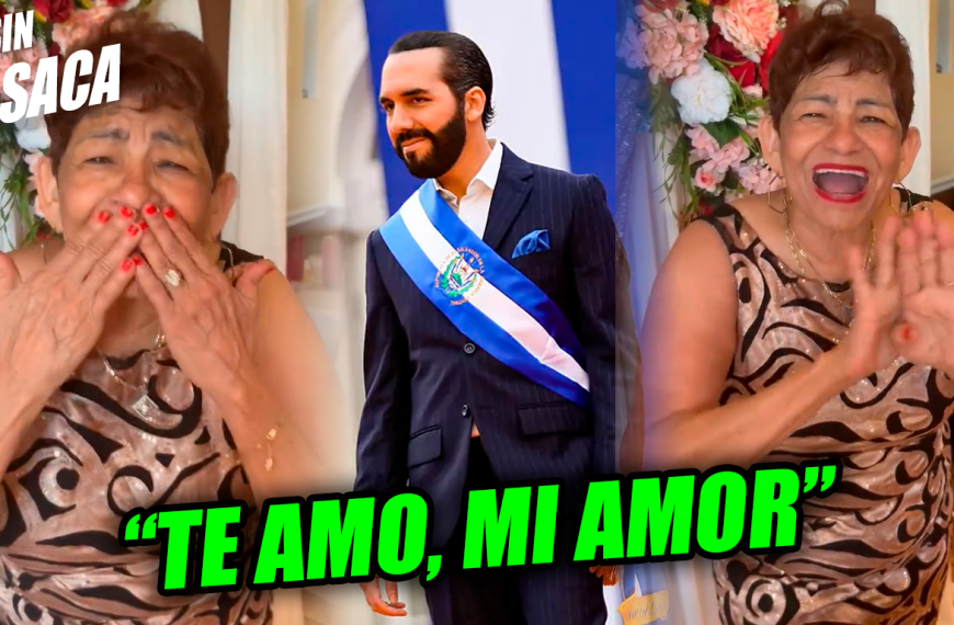 La Tía María expresa su amor al Presi Bukele y afirma que anhela conocerlo lo más pronto…