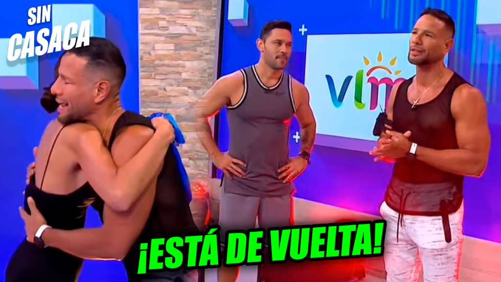 Así fue el regreso de Billy Calderón al programa «Viva la Mañana»