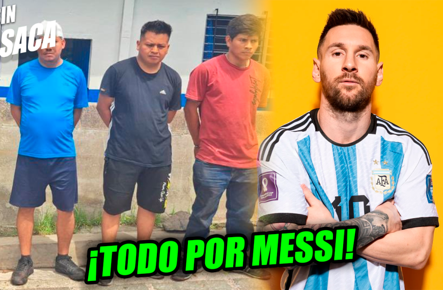 Sujetos se van a los golpes y son capturados tras discutir si Messi es el mejor jugador…