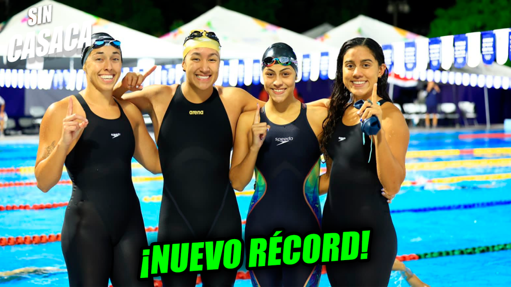  Nadadoras salvadoreñas romper récord y ganan 4 medallas de oro en el CCCAN