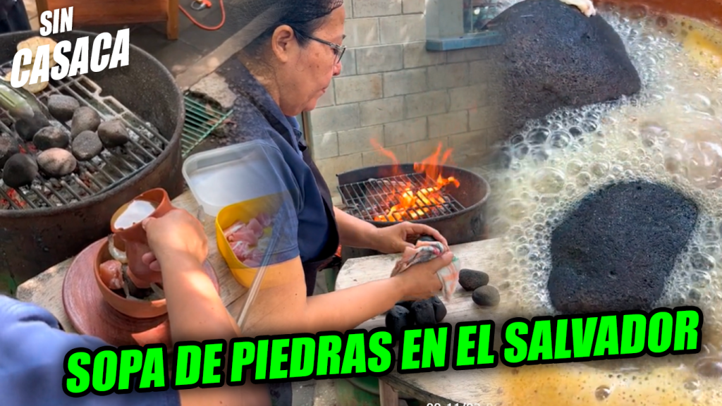 ¿Sabías que en Sonsonate elaboran una sopa de piedras? 