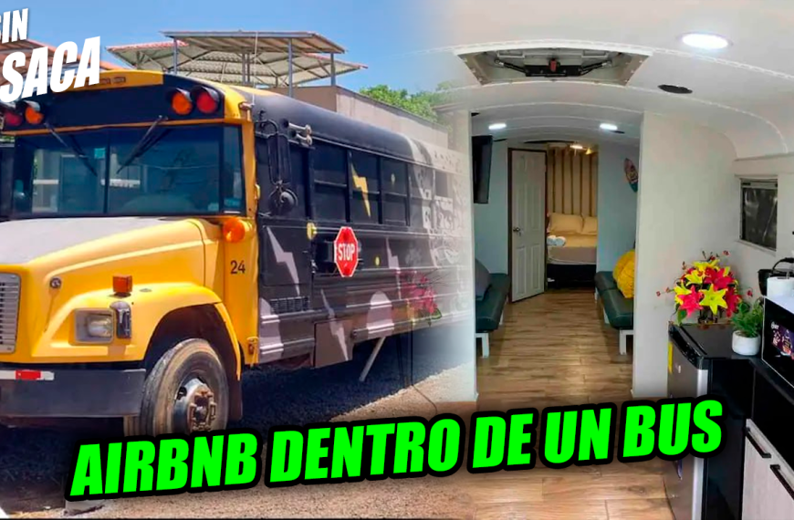 ¿Sabías que en El Salvador ya existe un Airbnb dentro de un bus?