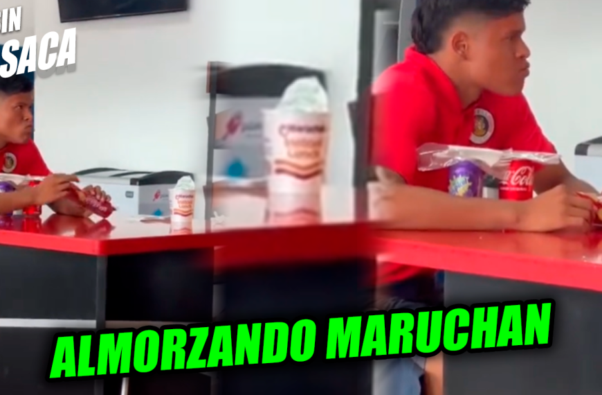 Se viralizan imágenes de jugadores de la reserva del FAS almorzando sopa Maruchan…