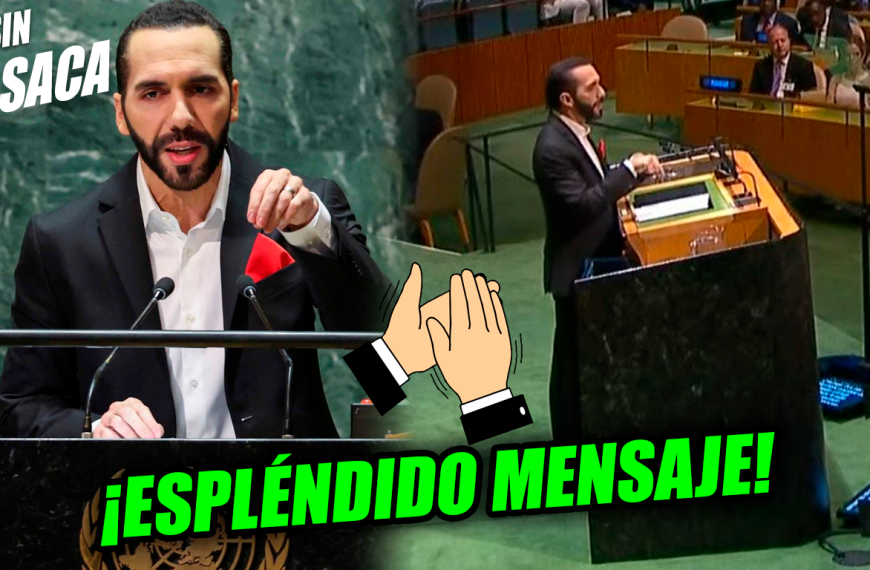 Presi Bukele es recibido con aplausos en la ONU y brinda importante mensaje que dejó en shock…