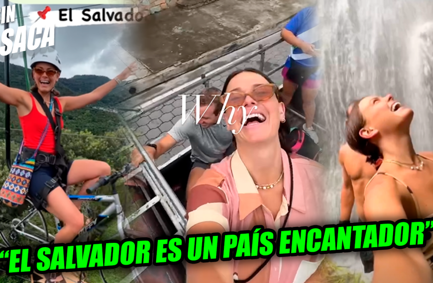 Turista australiana afirma que valió la pena volar muchas horas para llegar a El Salvador 