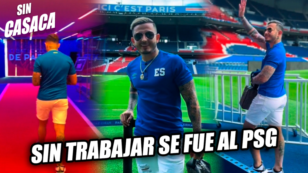 Famoso influencer «El Ricky» se va a conocer el estadio del PSG…