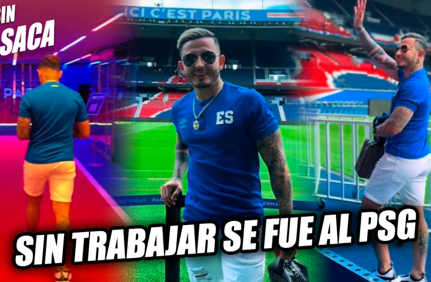 Famoso influencer «El Ricky» se va a conocer el estadio del PSG con el dinero que le…