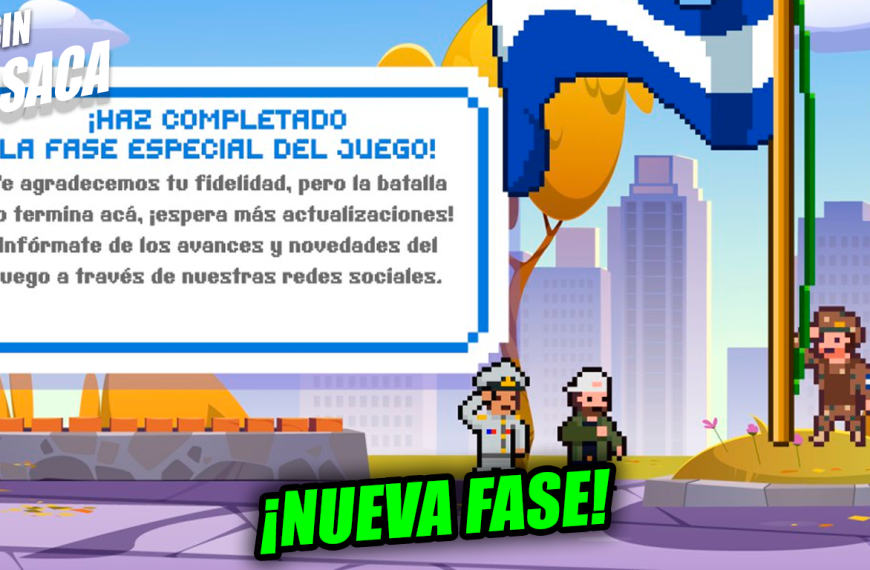 Lanzan nueva fase del videojuego del Presi Bukele: «Libertad»