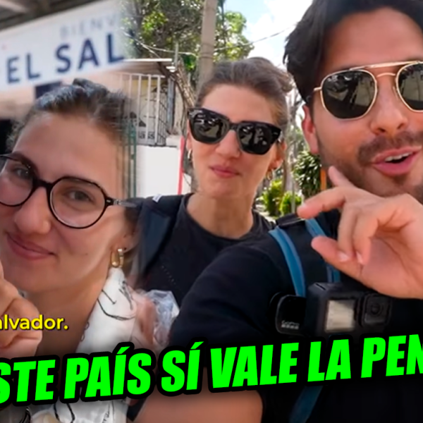 Youtuber con 1,93 millones de seguidores viajó a El Salvador y asegura que…