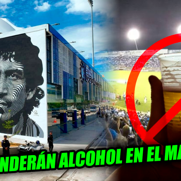 Venta de alcohol queda totalmente prohibida en el Estadio Mágico González para el…