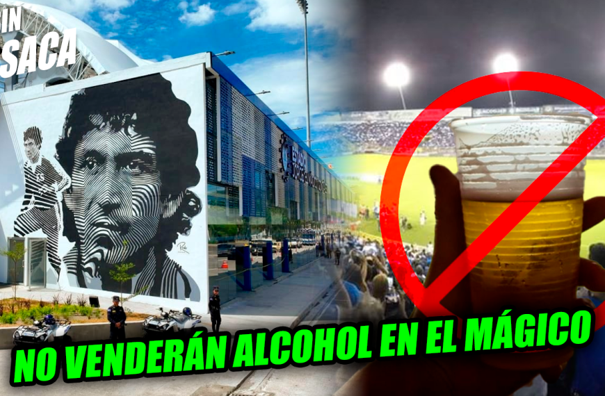 Venta de alcohol queda totalmente prohibida en el Estadio Mágico González para el partido de la Selecta