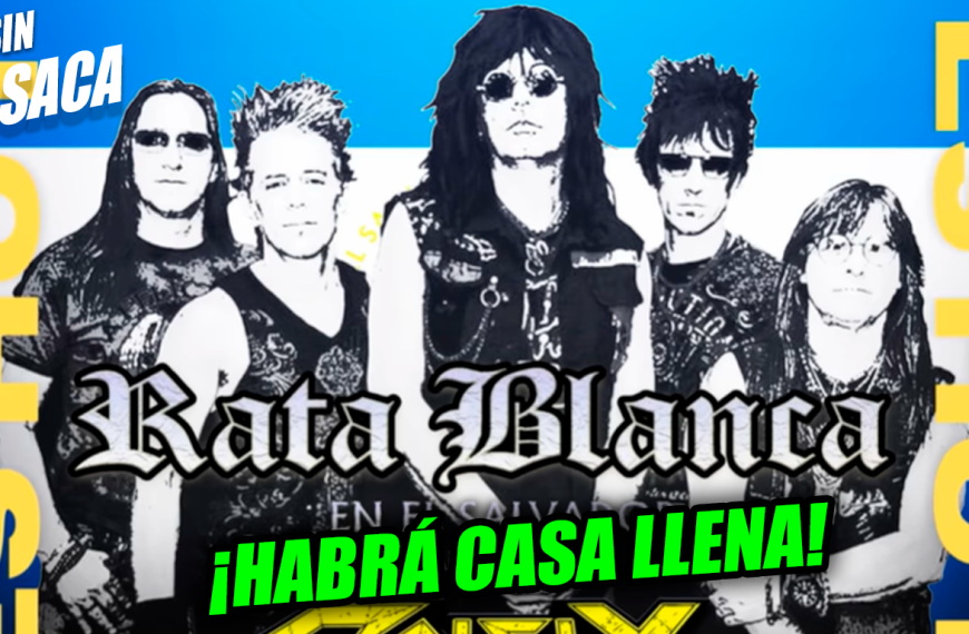 Rata Blanca se presenta hoy en El Salvador para cantar sus grandes éxitos 