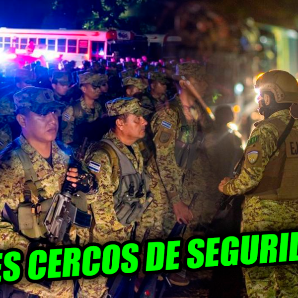 ¡Van con todo! Instalan cerco de seguridad en dos colonias de Apopa y…