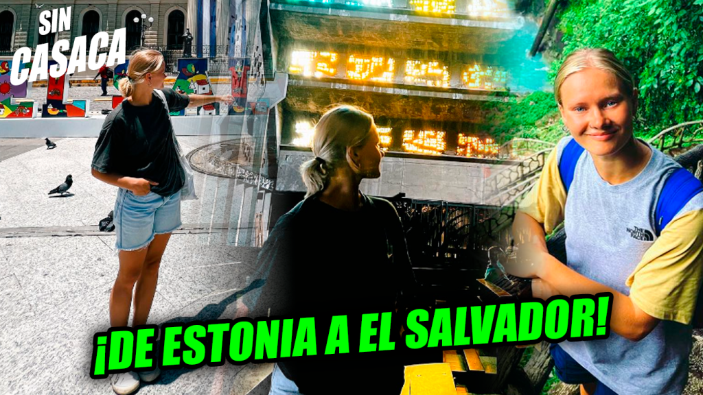 Viajó desde Estonia a El Salvador para vivir unas increíbles vacaciones