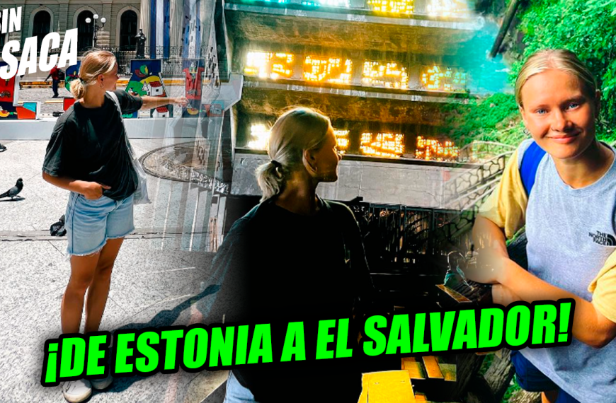 Viajó desde Estonia a El Salvador para vivir unas increíbles vacaciones