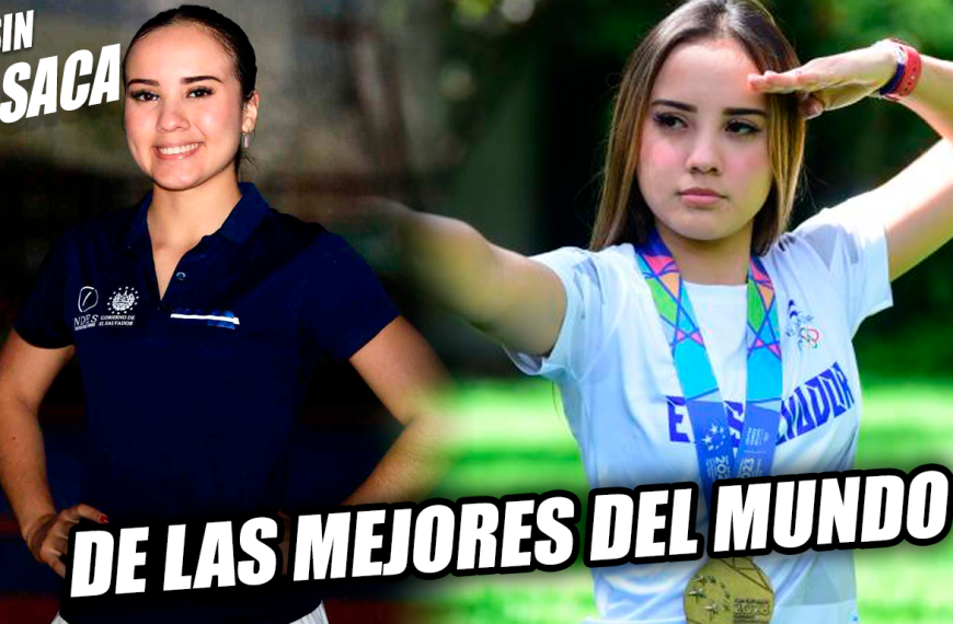 Atleta cuscatleca Gabriella Izaguirre se posicionó entre las entre las mejores 10 del mundo