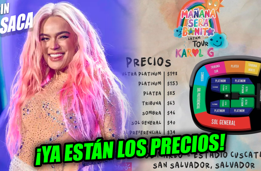 ¡Ya están! Revelan los precios para el concierto de Karol G 