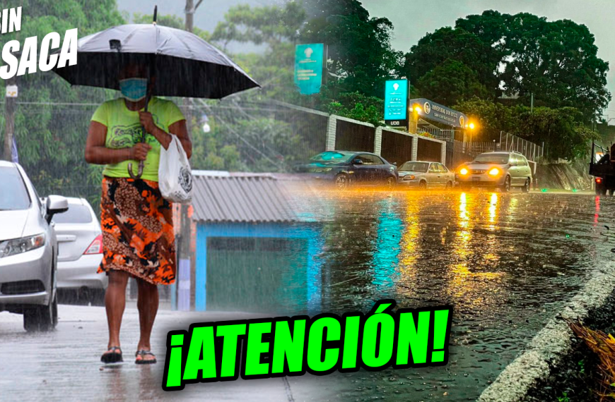 ¡Busquen sus sombrillas! Anuncian lluvias para todo este fin de semana