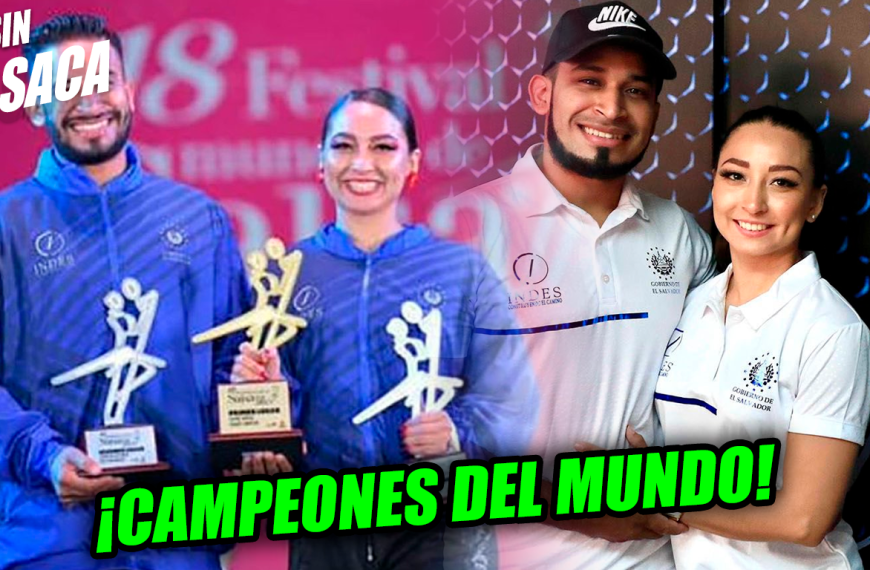 Bailarines cuscatlecos agencian primer lugar en el Festival Mundial de Salsa Cali 2023