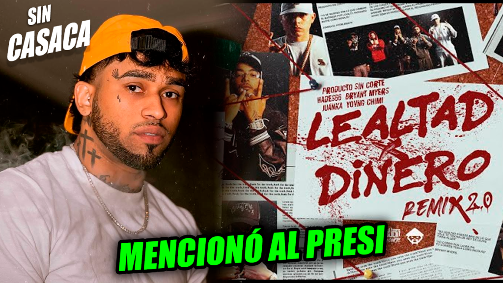 Bryant Myers menciona a Nayib Bukele en una de sus canciones con…