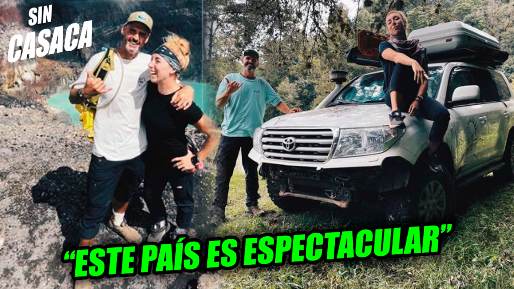 Pareja Estadounidense viajó en su camioneta 4×4 solo para realizar turismo en…