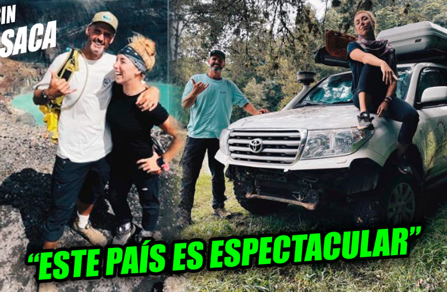 Pareja Estadounidense viajó en su camioneta 4×4 solo para realizar turismo en El Salvador