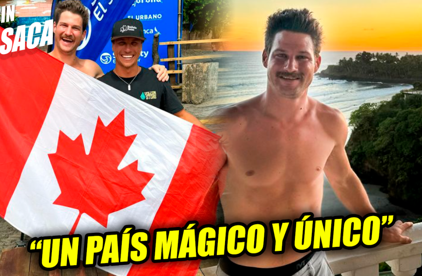 Turista canadiense expresa su amor por las playas y olas de El Salvador 