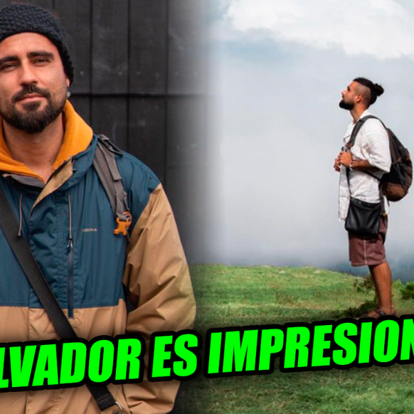 Famoso Youtuber visita El Salvador y queda impresionado del turismo y su cultura