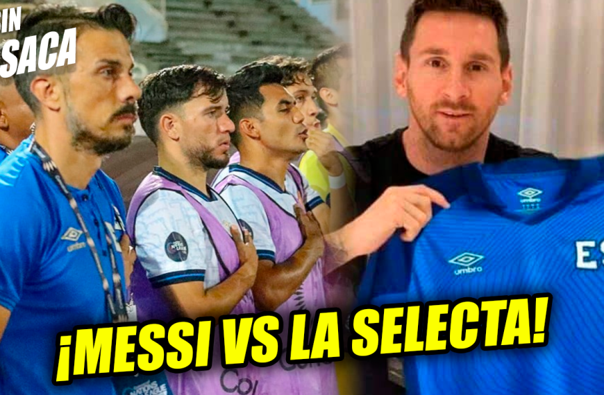 ¡Confirmado! Messi vendrá a jugar a El Salvador contra la selecta cuscatleca